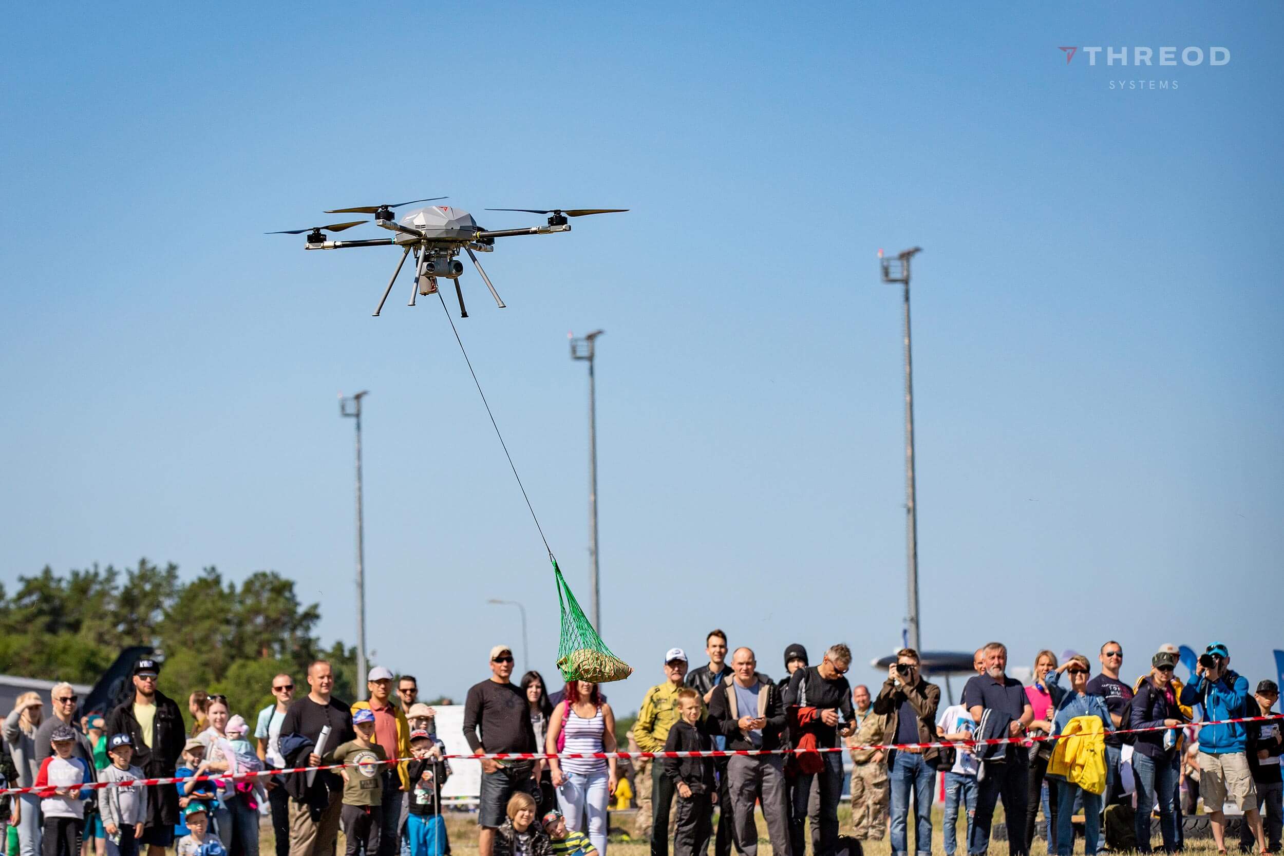 Titan drone at Ämari air show
