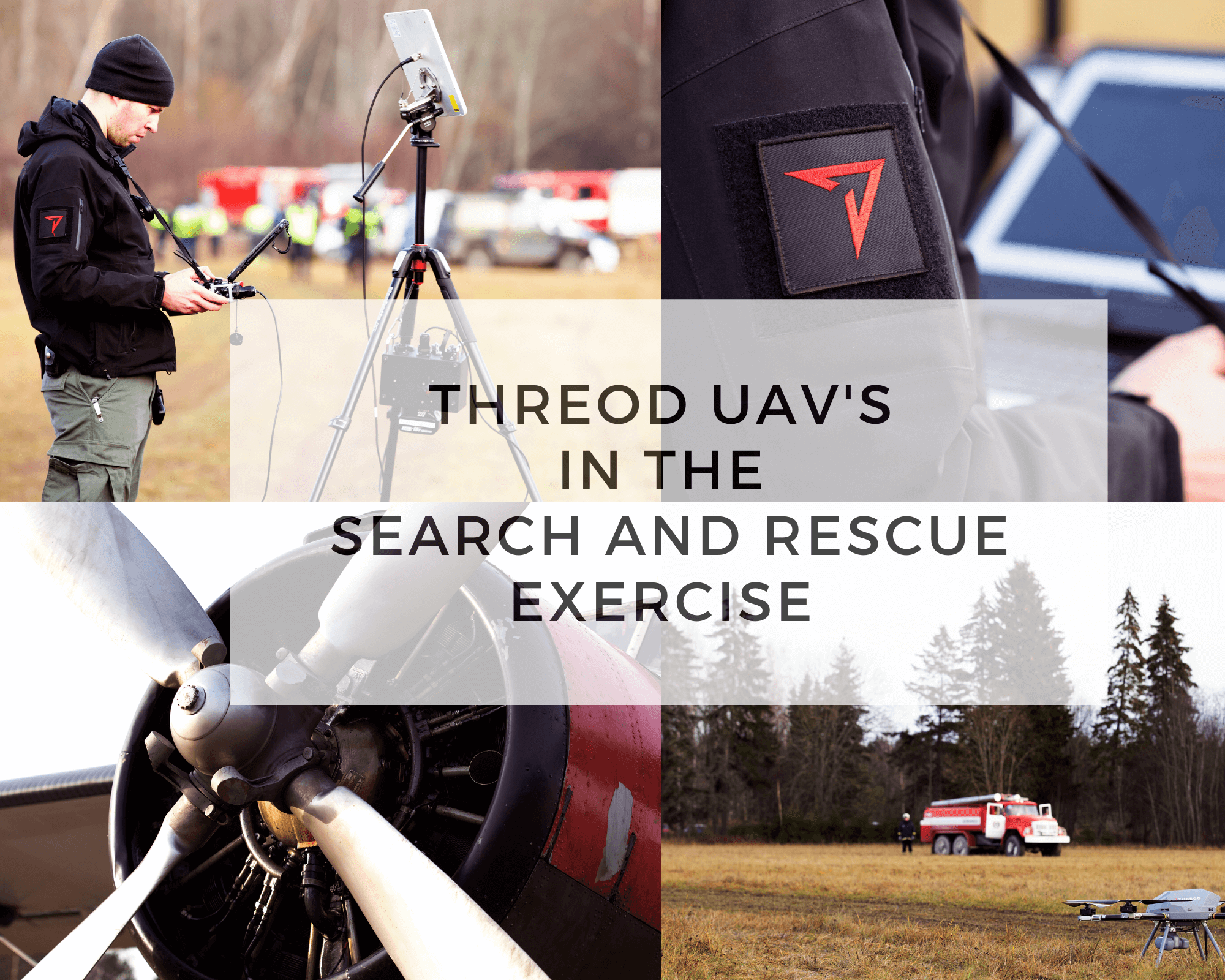 Threod UAVs in Search and Rescue